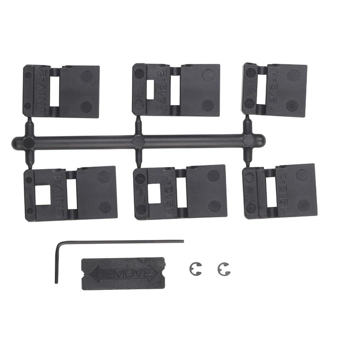 Universal Rail Locating Key Kit for 1913 Picatinny Rails & Mounting Tools