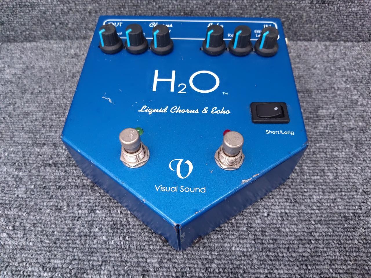 Visual Sound H2O Guitar Pedal Used Excellent Condition Authentic Rare