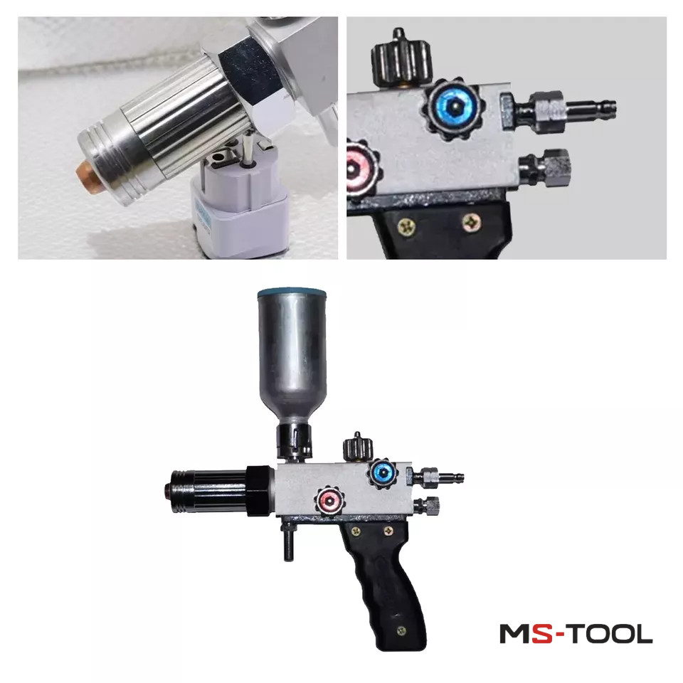New Metal Powder Spray Welding Torch, Acetylene Flame Welding SprayerjO