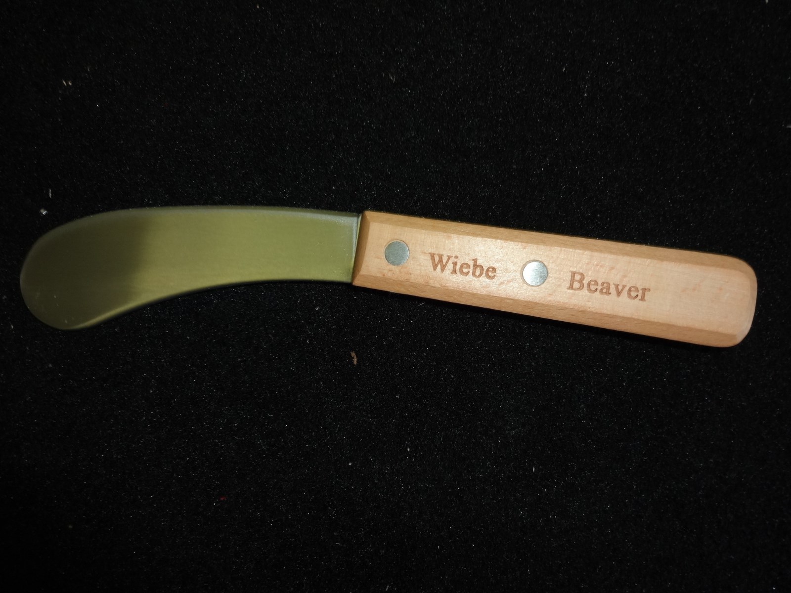 WIEBE BEAVER KNIFE SKINNING KNIFE FUR HANDLING TRAPS TRAPPING WIEBE BEAVER KNIFE