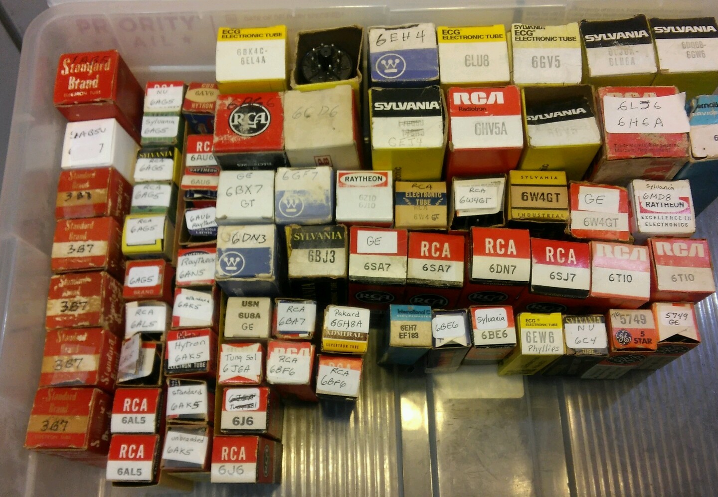 6AN5 6EJ4 6EH4 6EW6 6J6 6MF8 6W4GT 6BJ6 6T4 6AV6  Vacuum tube  ( QTY 1 )  L 22