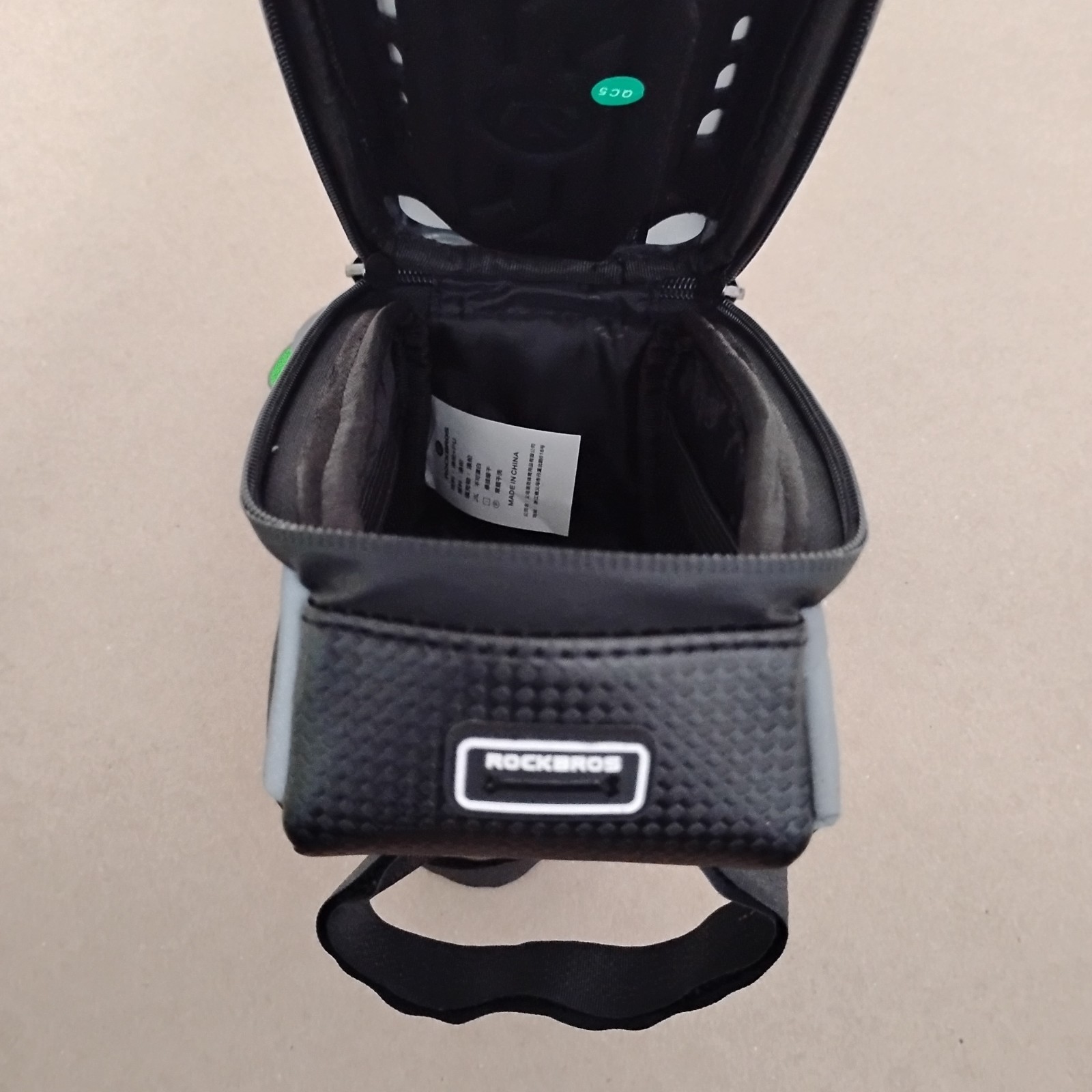 ROCKBROS Cycling Phone Case Front Frame Bag Black Touch Screen