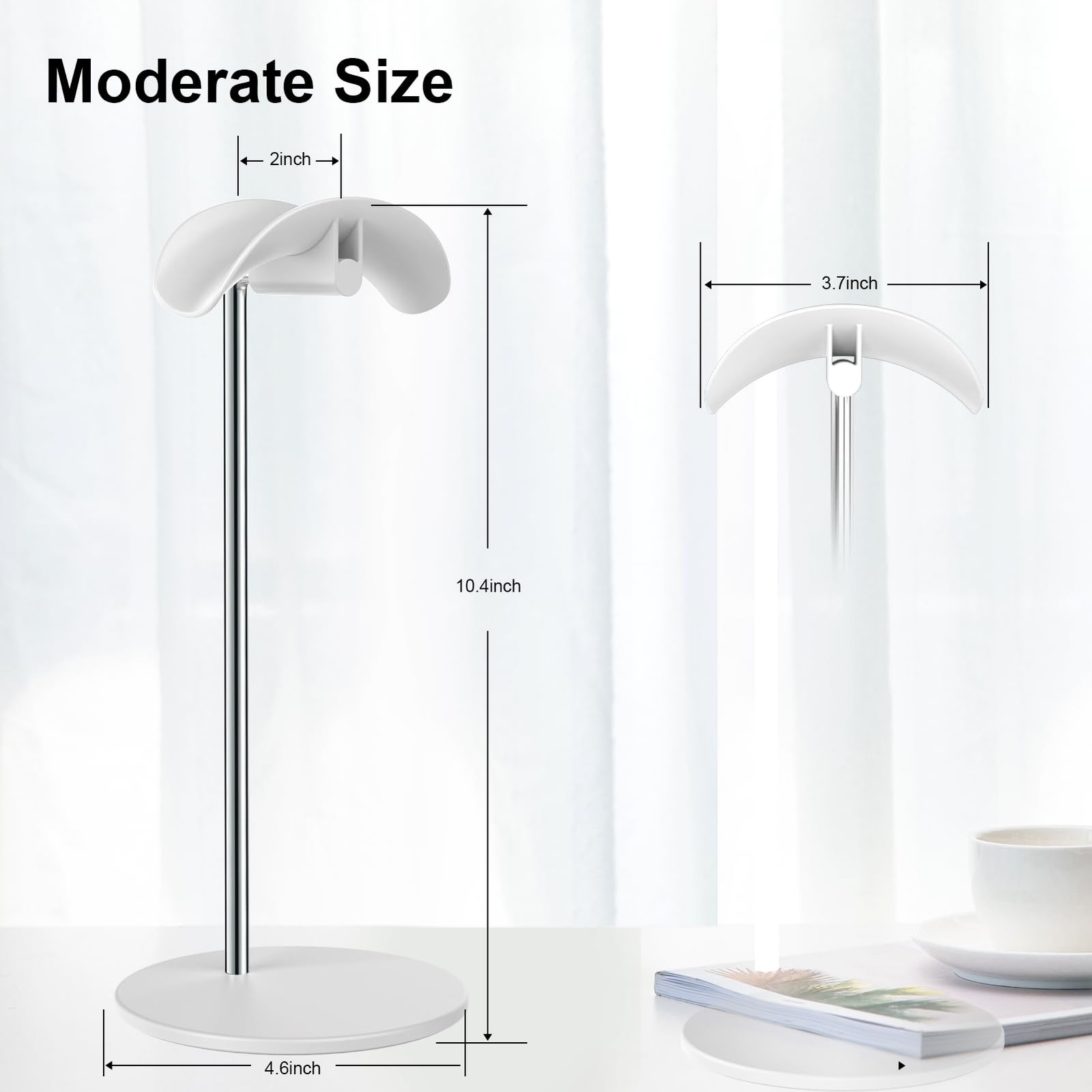 Headphone Stand, Headset Holder with Solid Base for Desk, with Max, Beats, Bo...