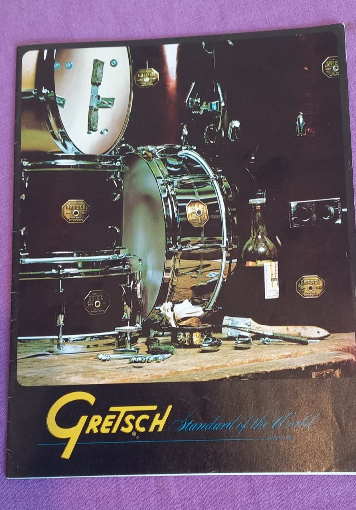 Vintage Gretsch 1980 catalogue 26 pages full colour pics full range as shown vgc