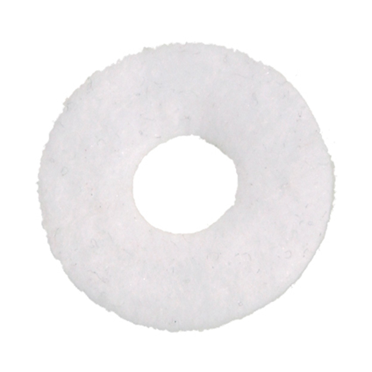 B&P Lamp White Felt Washer, 3/4" Dia.