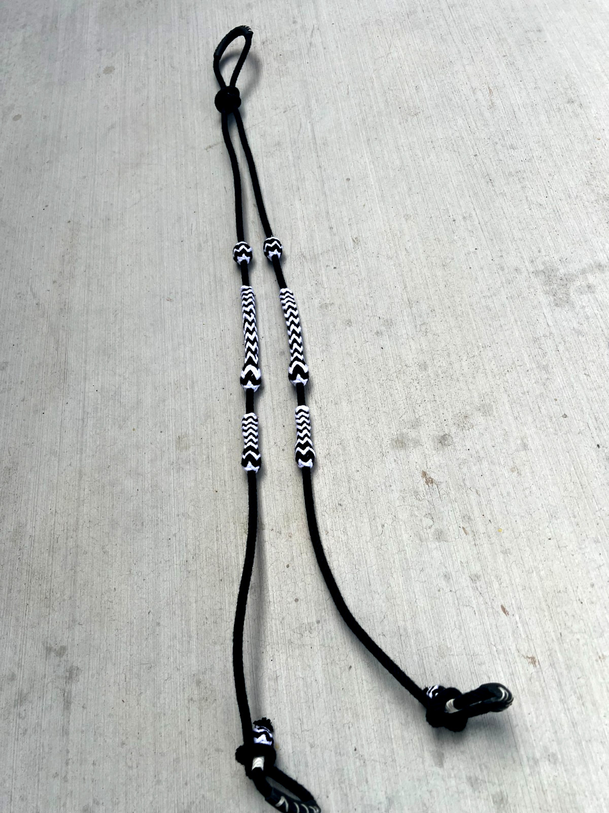 BLACK SADDLE HORSE AUTHENTIC MEXICAN CHARRO REINS. RIENDAS CHARRAS PARA CABALLO