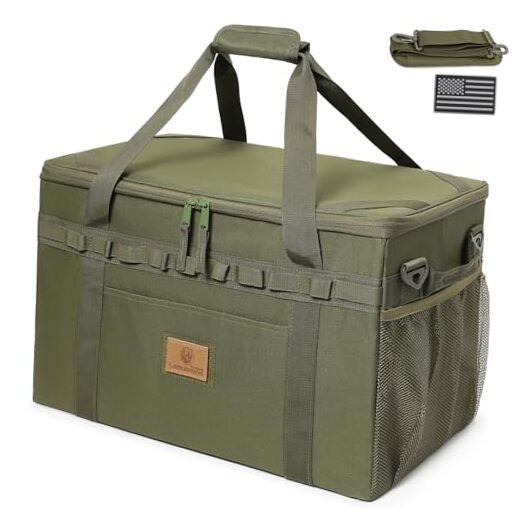 Tactical Camping Storage Bag Utility Tote Bag Camping Medium (38L) OD Green