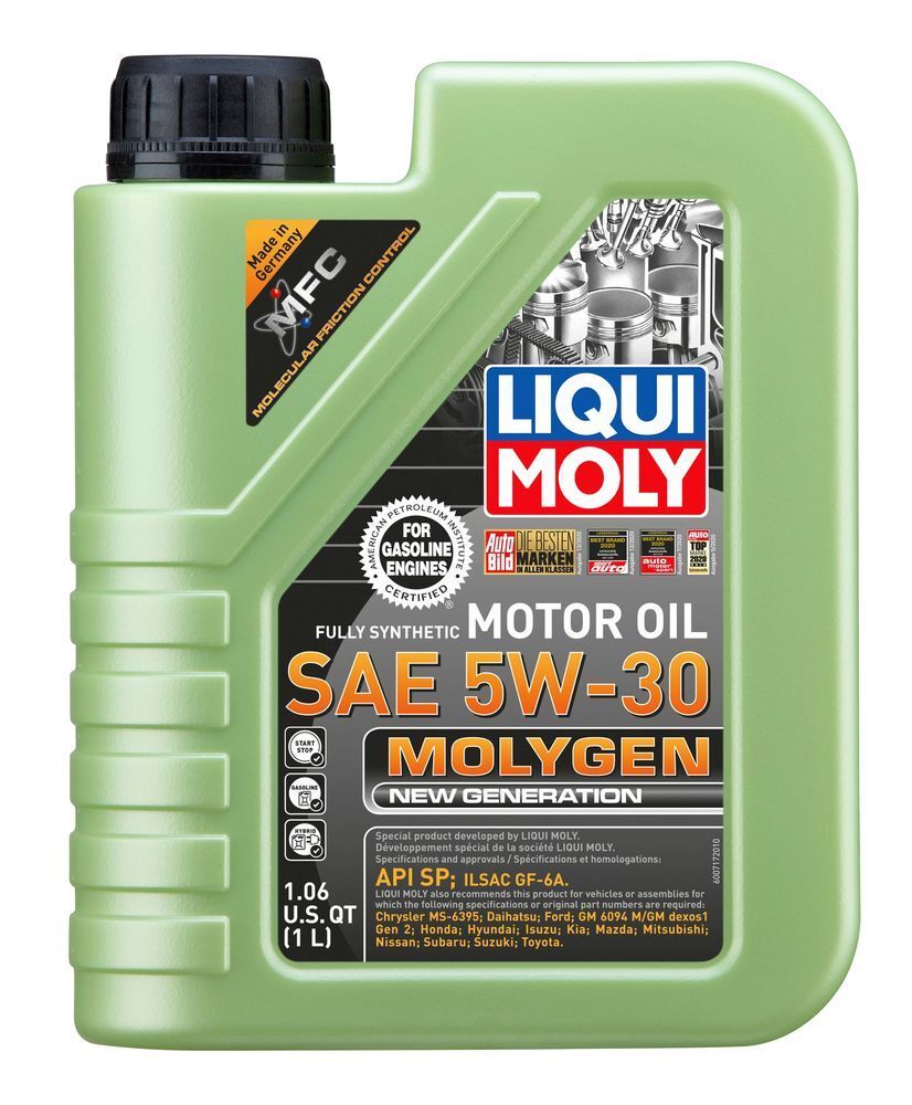 Engine Oil-Molygen New Generation 5W-30, 1 Liter Liqui-Moly 20226