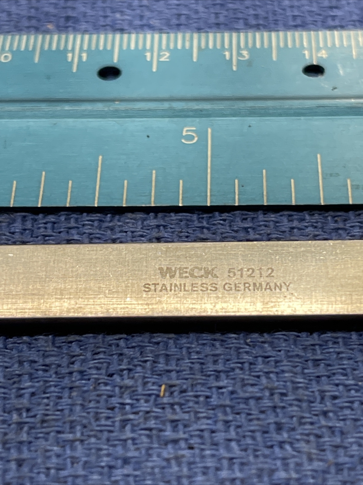 Weck 51212 6 1/2” Ruben ￼Osteotome