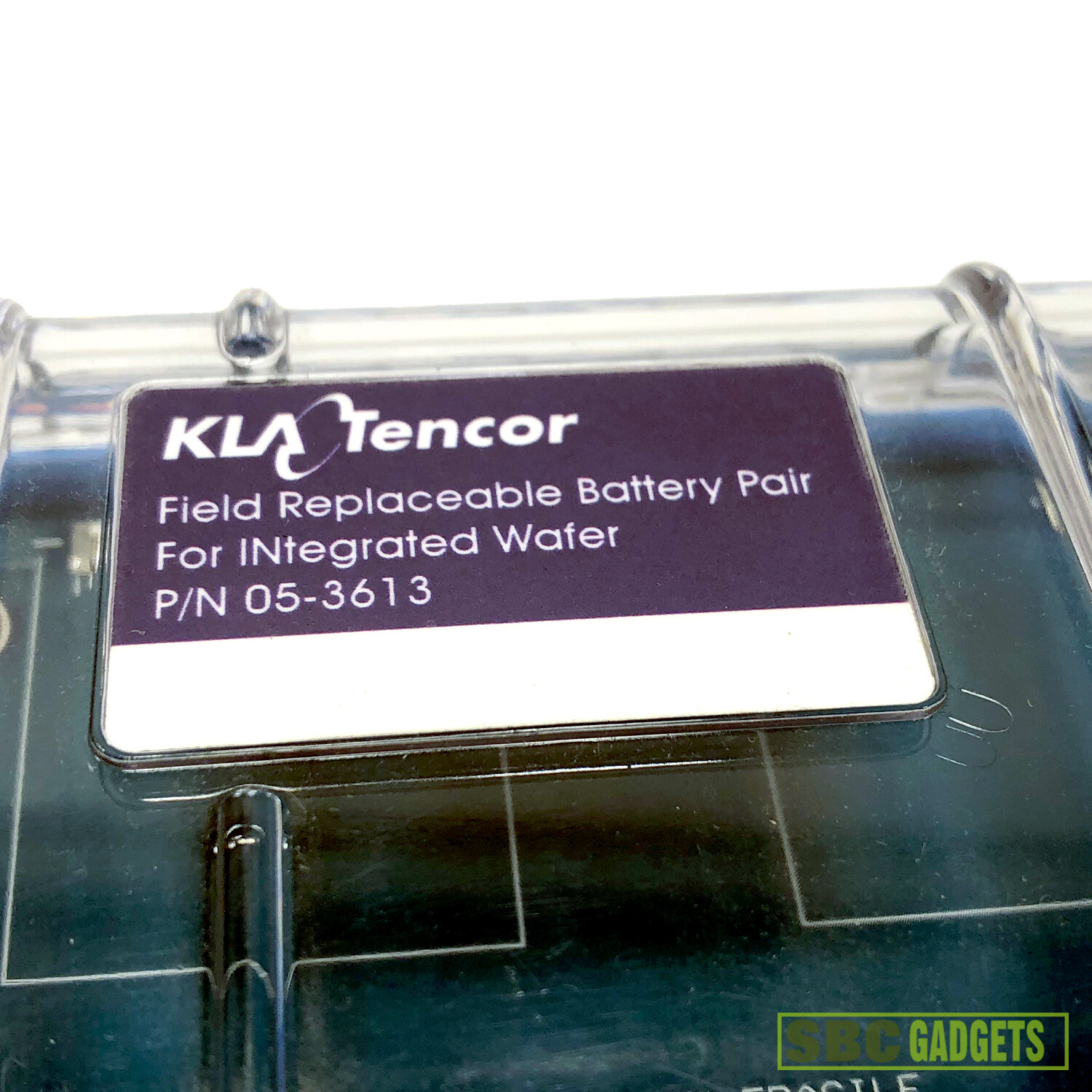 KLA Tencor 05-3613 Field Replaceable Battery Pair For INtegrated Water