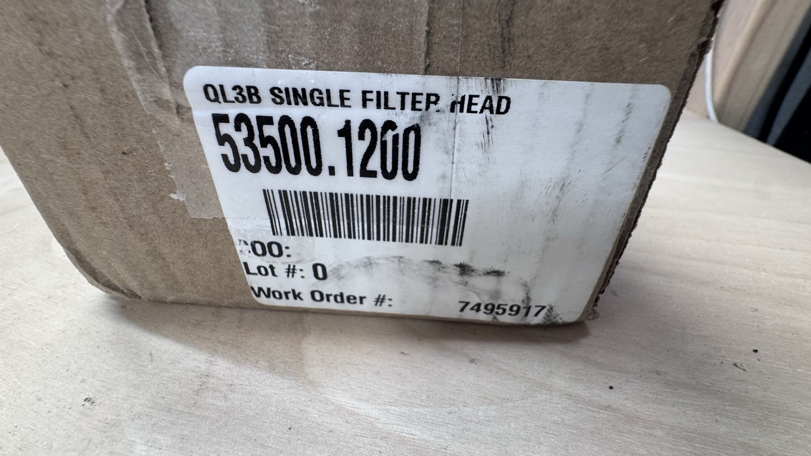 Bunn 53500.1200 Filter Head, Single, QL3B Free Shipping