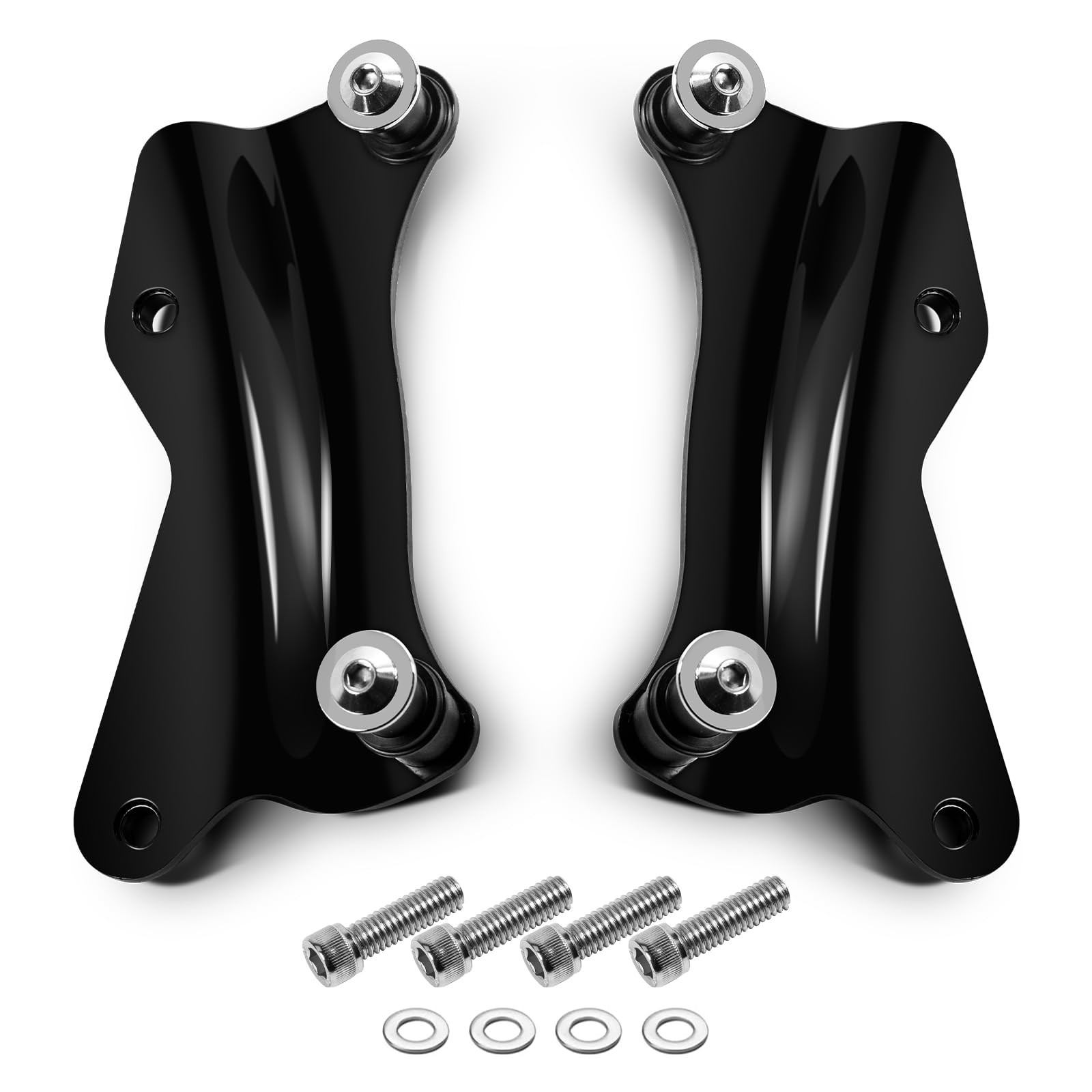 4 Point Quick Release Hardware for Harley Touring 2014 2015 2016 2017 2018 2019