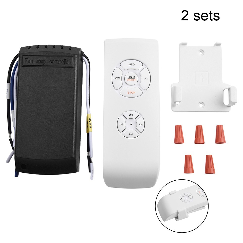 High Quality Ceiling Fan Light Control Kit Stable Receiver Comfortable Grip