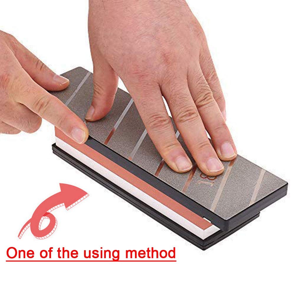SCOTTCHEN Diamond Flattening Stone Lapping Plate stone, Gray