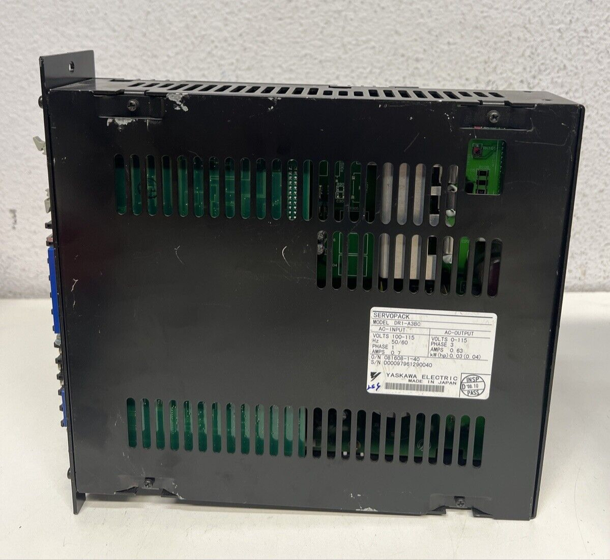 YASKAWA DR1-A3BC N00A SA-5 Servo AMP 100-115V