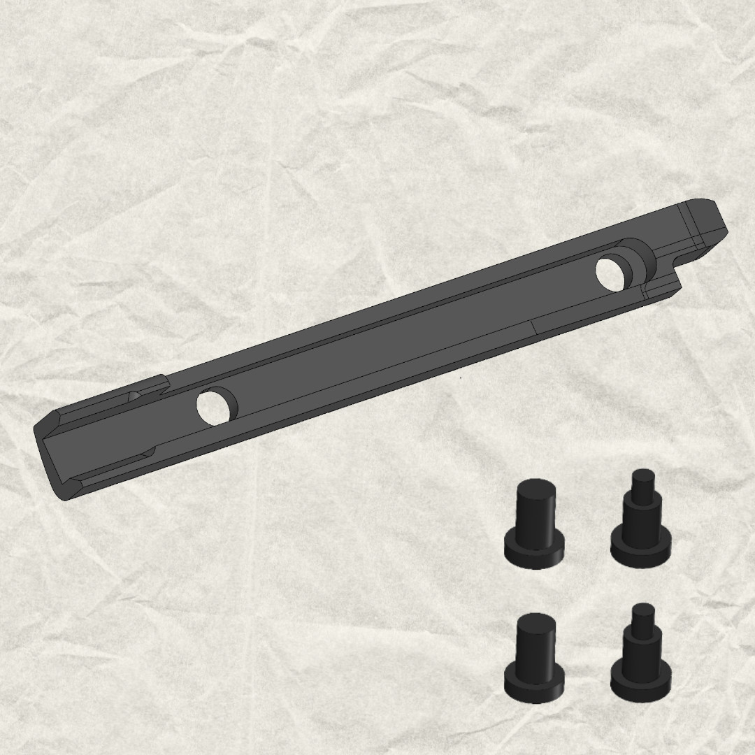 Remington 870-  Ejector kit 12ga R.H. (F414700), billet stainless steel