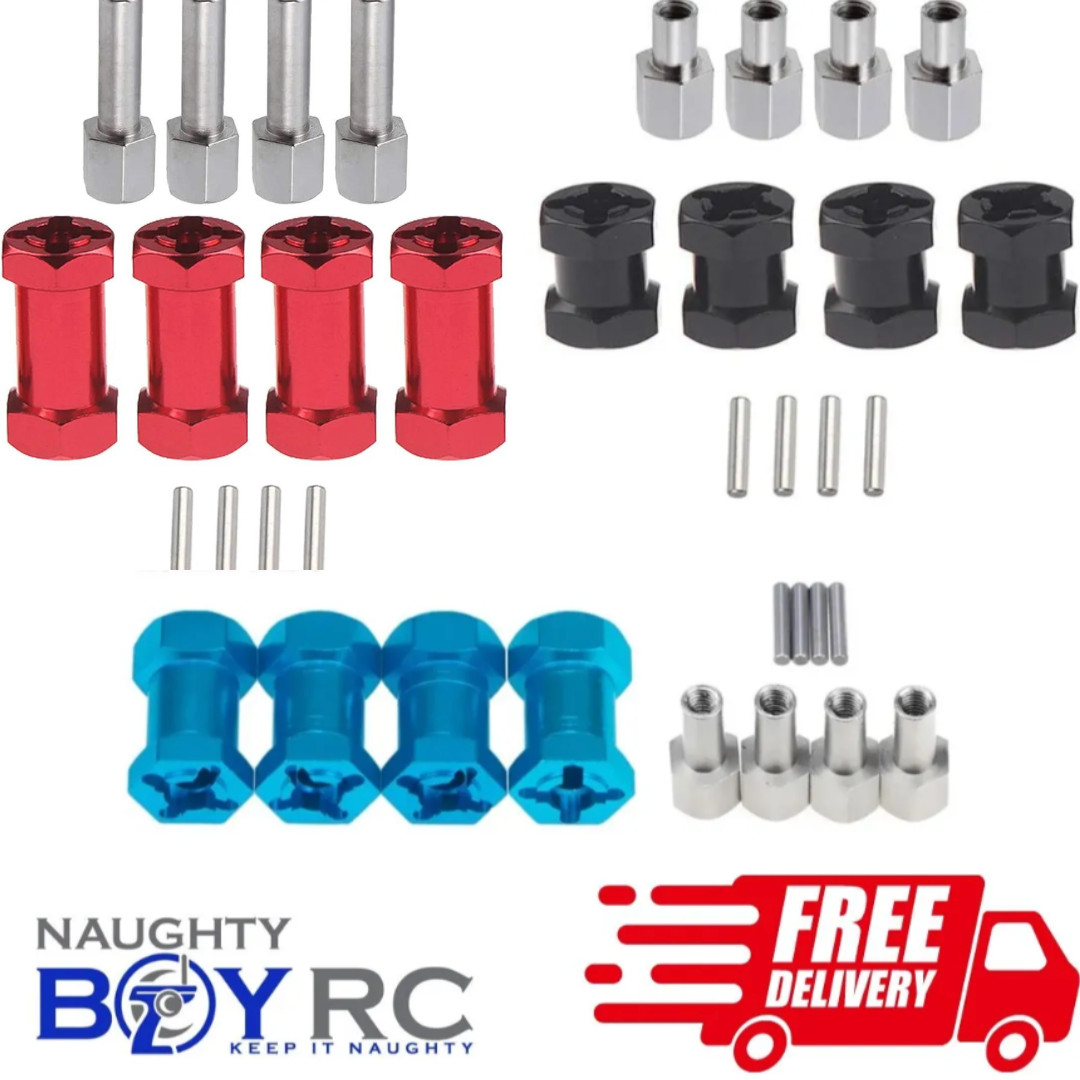 1/10 12mm Wheel Hex Spacer Extension 15 20 25mm Crawler Buggy RC Car Truck Part