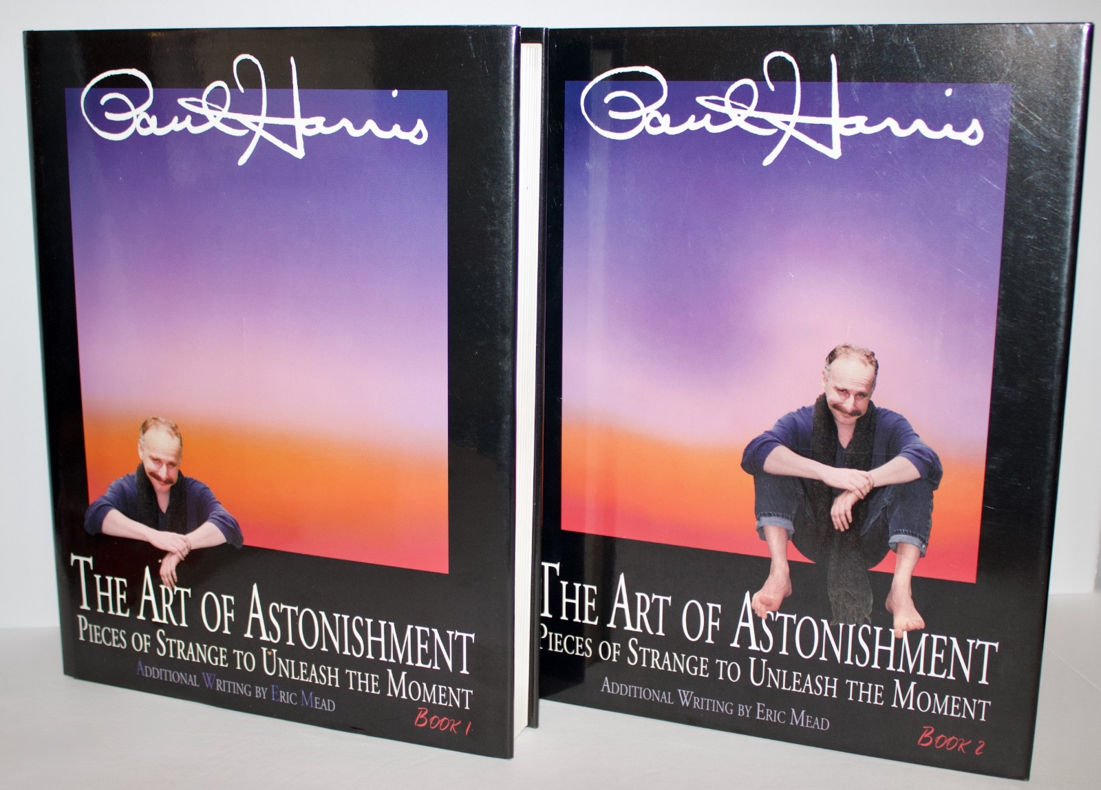 PAUL HARRIS - THE ART OF ASTONISHMENT - BOOK 1 & 2 HARDCOVER CARD MAGIC