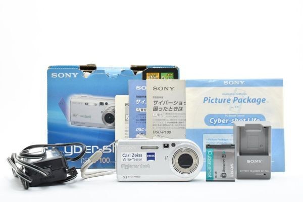 Sony SONY Cyber-shot DSC-P100 Compact Digital Camera A01 BattCharger Original