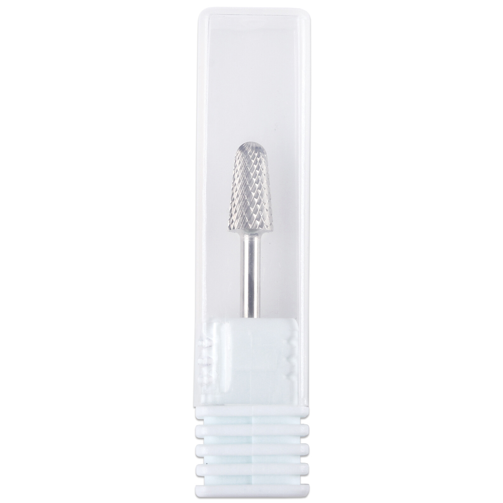 Professional Silver Safety Carbide Nail Drill Bit Medium Grit