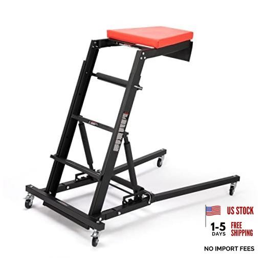 Automotive Engine High Top Creeper Workstation Shop Mechanic | Adjustable