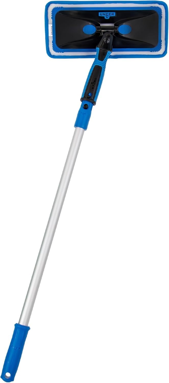 Professional ProClean Indoor Window Cleaning Kit with 2’ Pole, Washing Tool w...