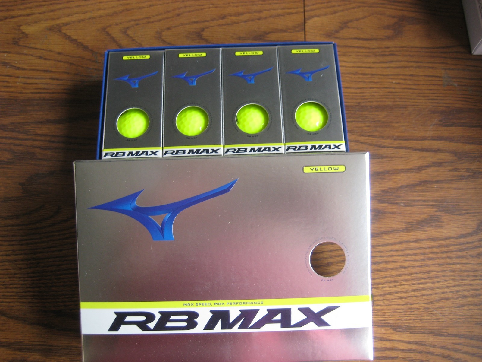 2 dozen BRAND NEW 2024 Mizuno RB Max mens Yellow  golf balls