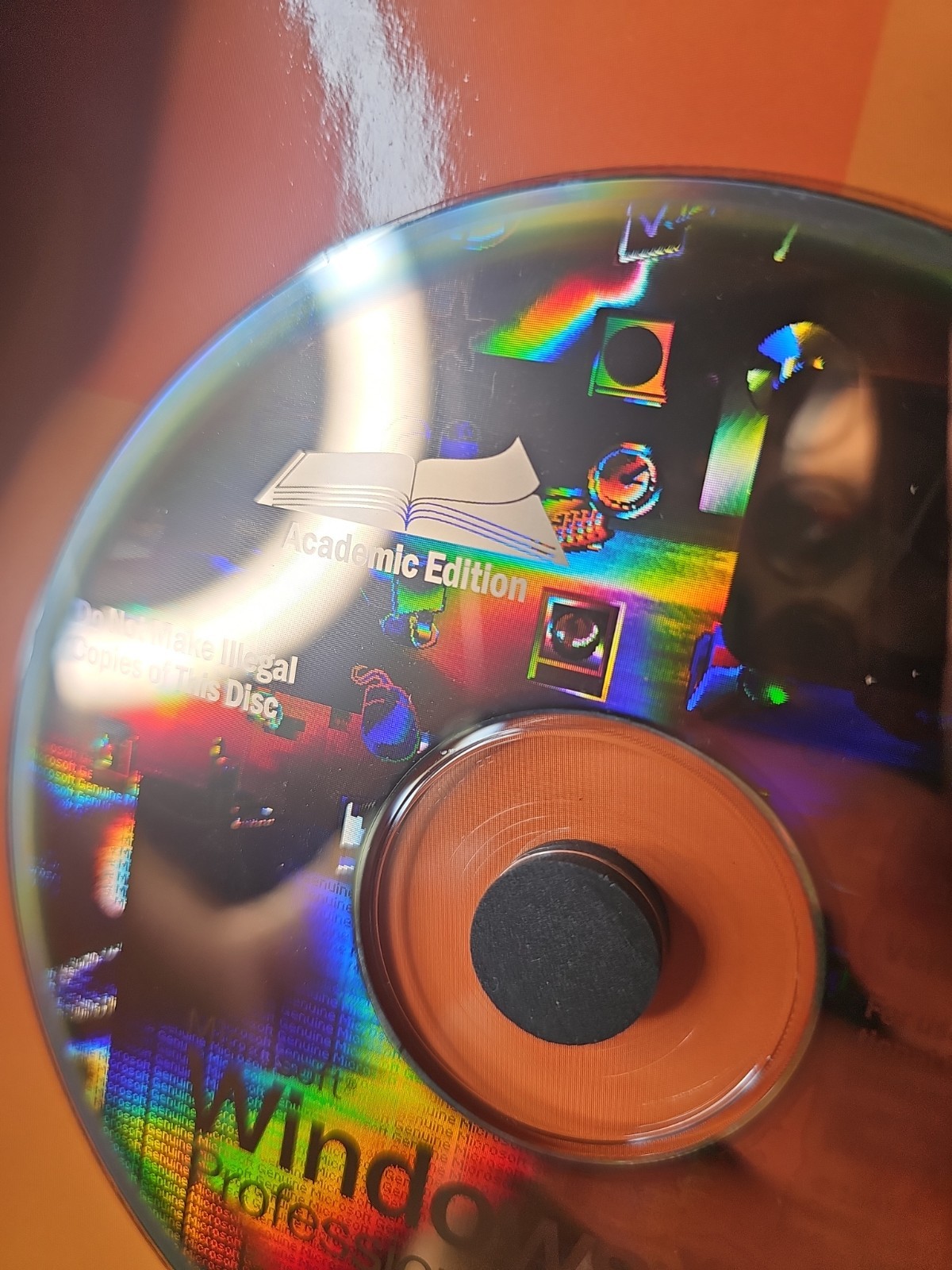 Microsoft Windows XP Professional, Academic Edition, No Box, Rare, Full Install