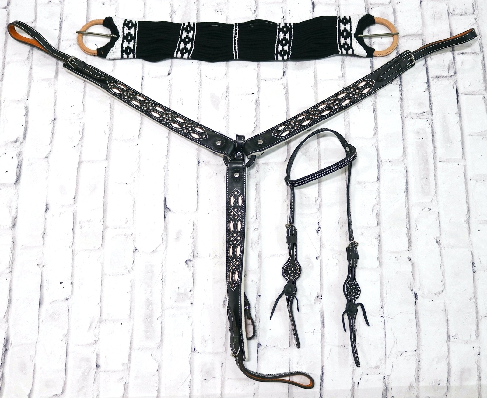 Charro Horse Caballo Tack Lienzo Bundle