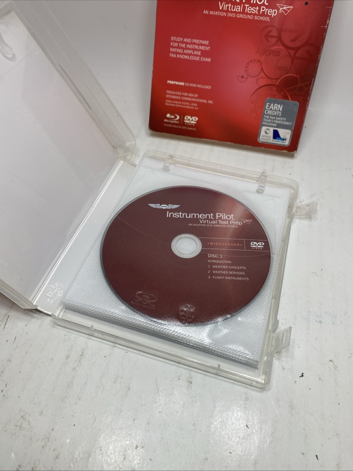 Asa Instrument Pilot Virtual Test Prep DVDs And Blu-ray’s School Exam Study