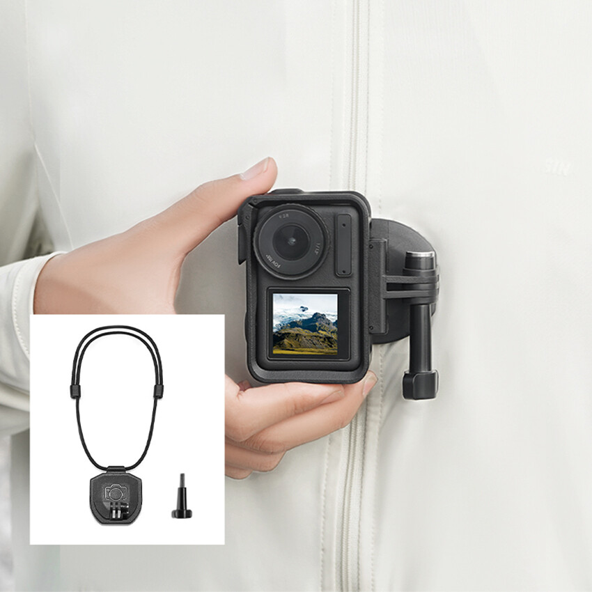 Magnetic Neck Strap Bracket Holder for DJI OSMO Action 3/Action 4/Pocket3 Camera