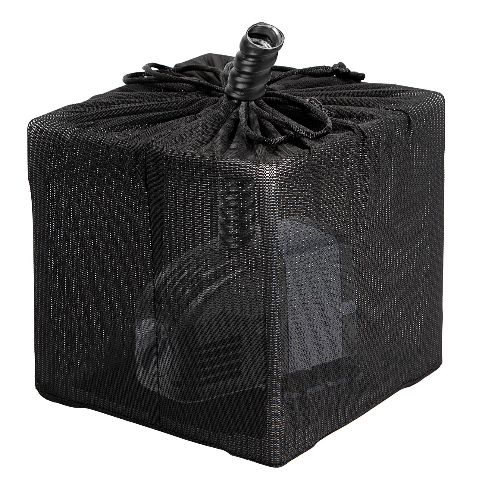Pond Filter, Anti-Clogging Cube Outdoor Mesh Water Pump Barrier Bag Box Baske...