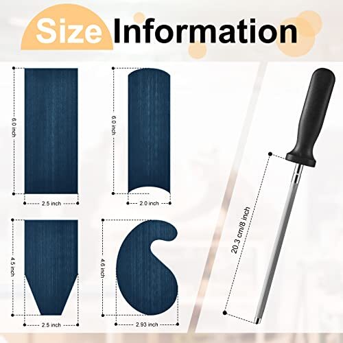 Cabinet Scraper Burnisher with 4 Pack Scraper Set for Woodworking Carving Tools