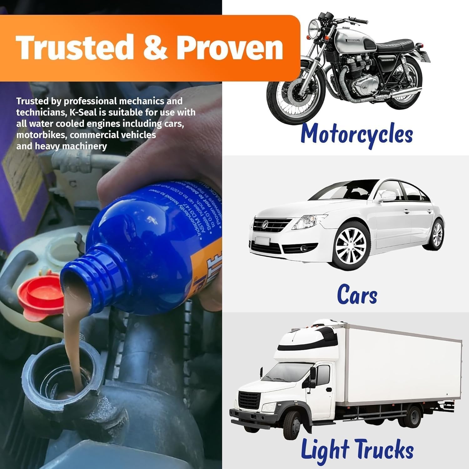 Reliable 16oz Head Gasket Sealer – Stop Coolant Leaks with Ease and Confidence