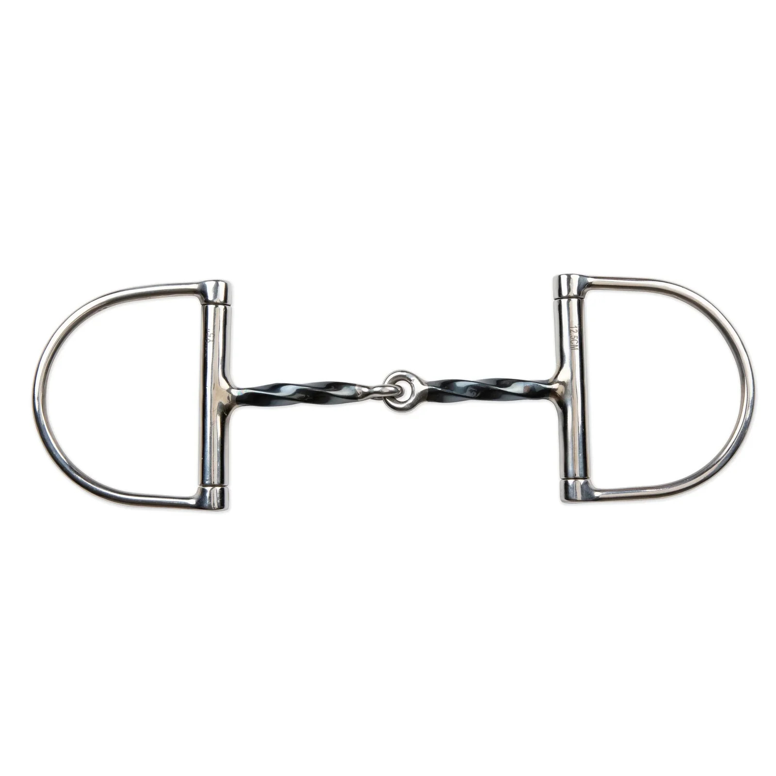 Shires Blue Sweet Iron Slow Twist Hunter Dee Bit - Sweet Iron Mouthpiece -