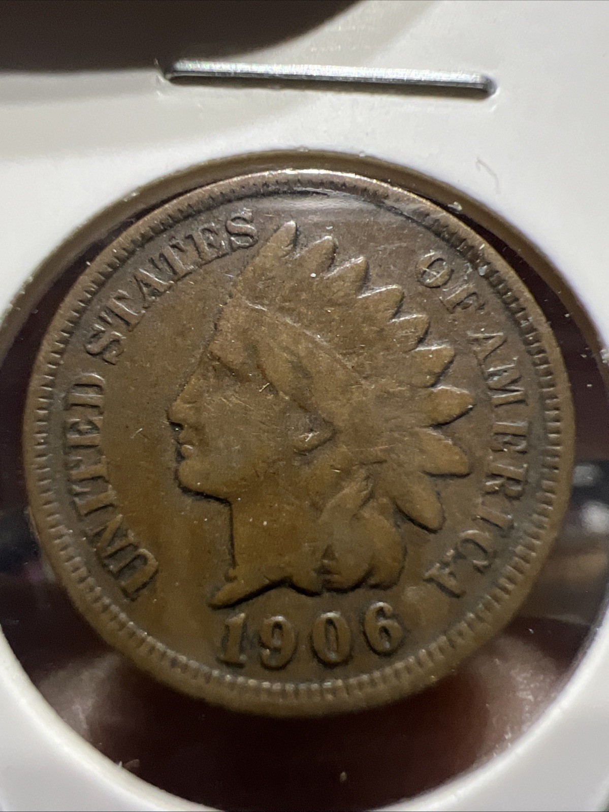 1906 Indian Head Cent Penny 1¢