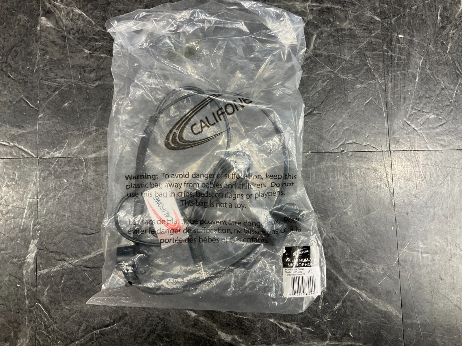 Califone HBM-319 Microphone HBM319 ✅ ❤️️ ✅ ❤️ NEW! OPEN PACKAGING! ✅ ❤️️ ✅ ❤️