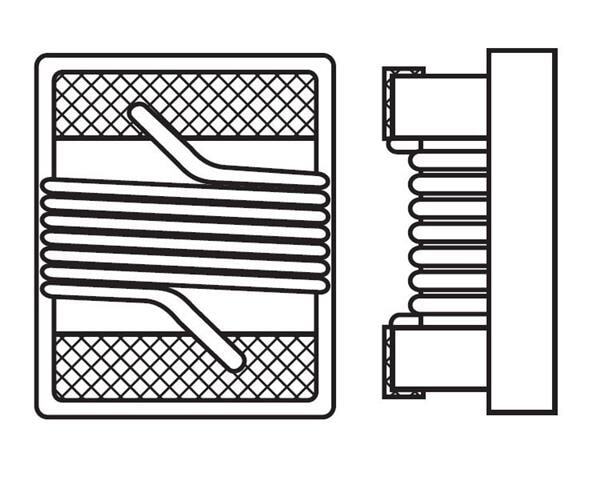 10Pcs 1008LS-222XJLC 1008 (2520 metric)
