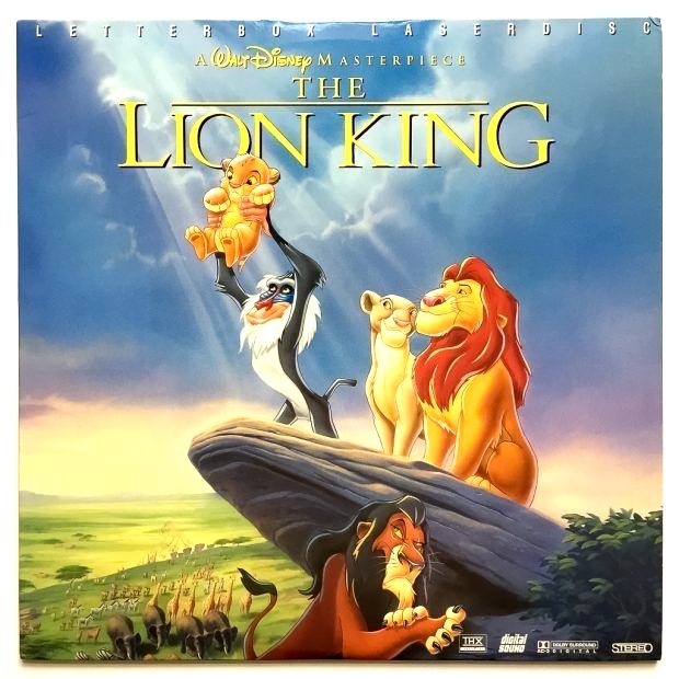 LION KING, THE  (DISNEY!) BRAND-NEW! STILL SEALED! LASERDISC