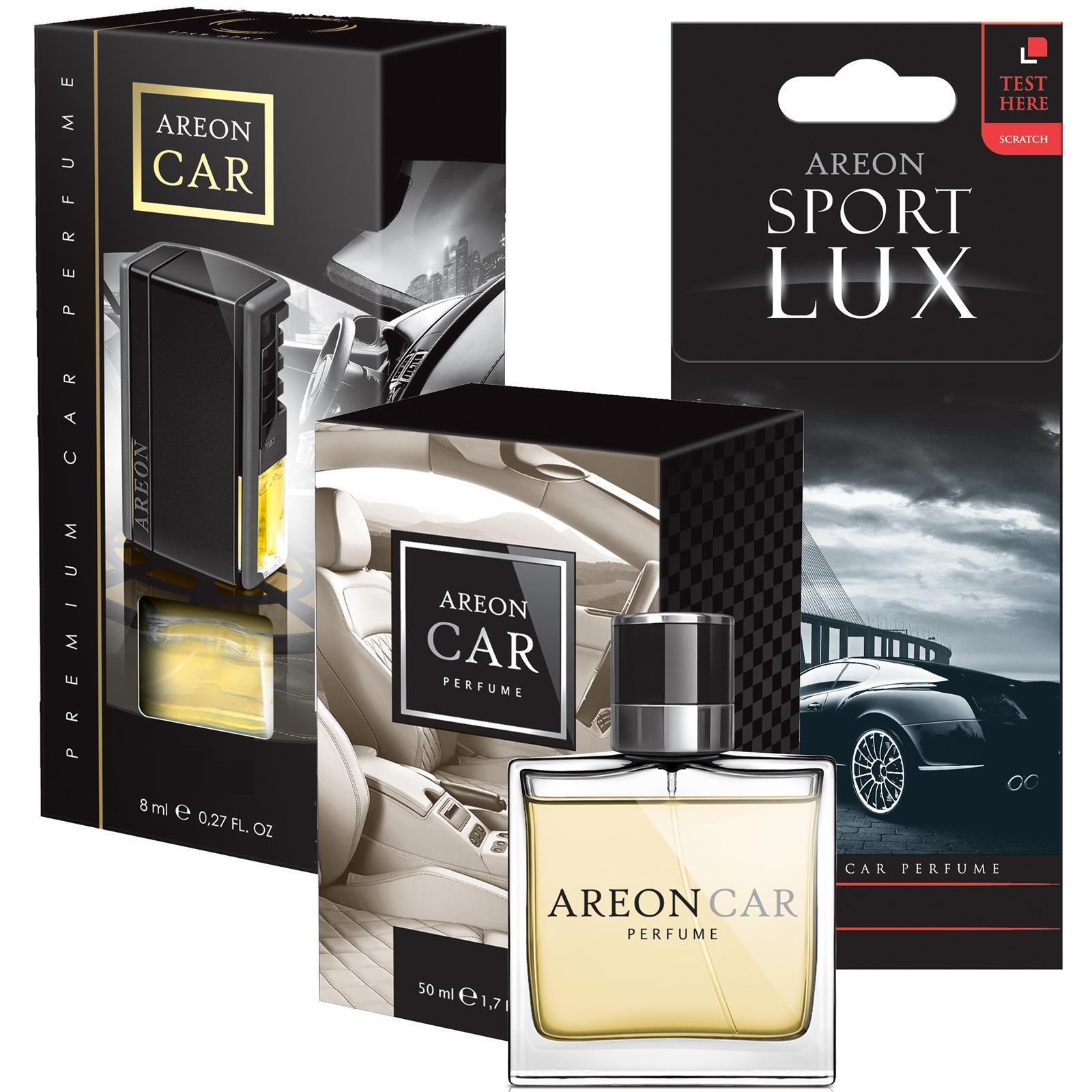 Lux AREON Air Freshener Set Vip Perfume Car Scent Tree Perfume Selection
