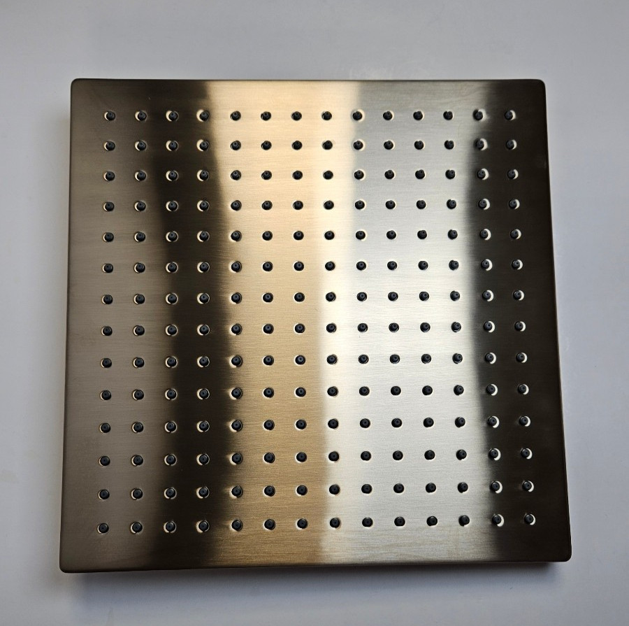Delta 52159-CZ25 Universal Showering 12" Square 2.5 GPM Rain Shower Head