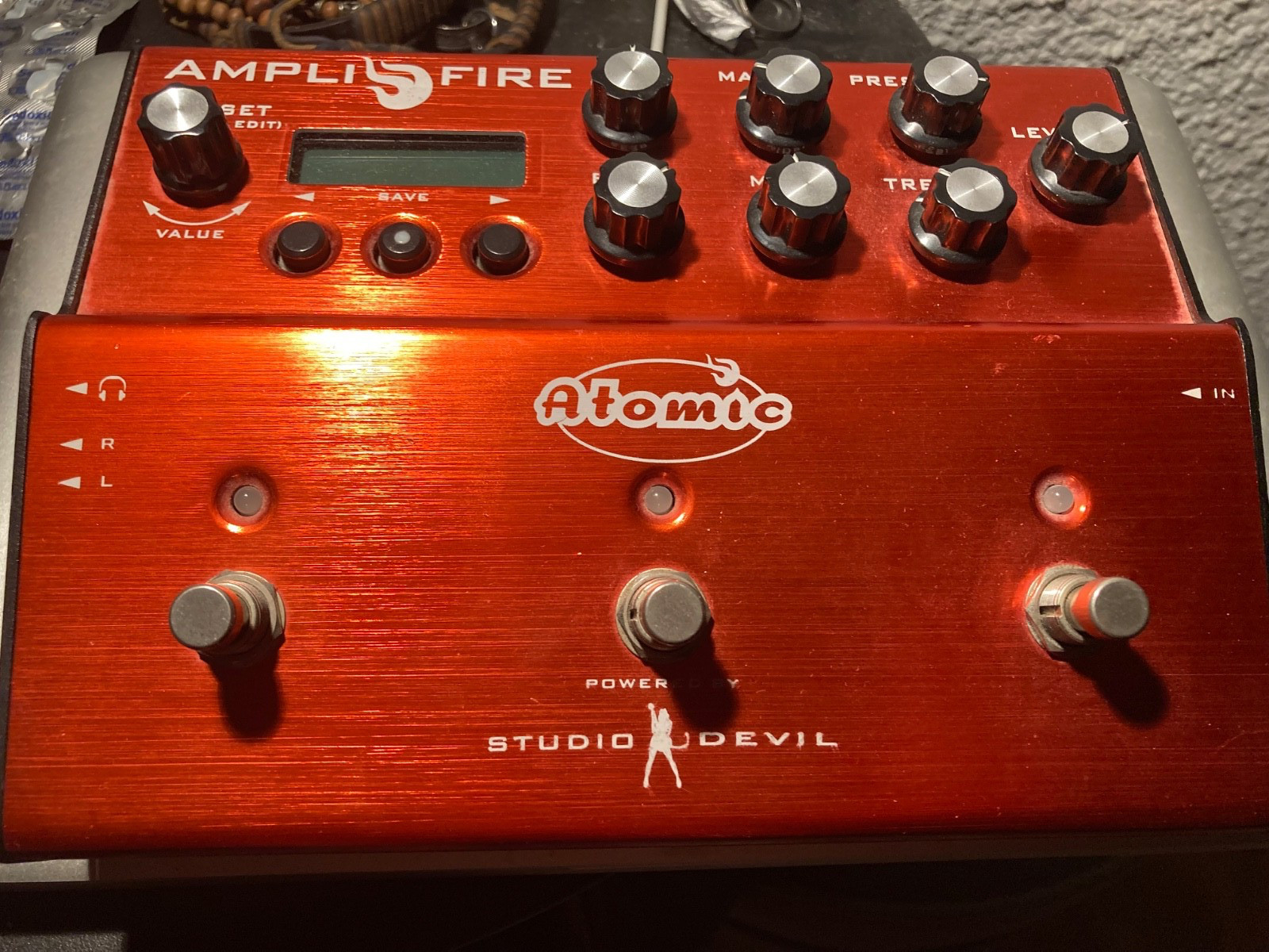 Atomic Amplifire 3 Guitar Amp Modeler Multi-Effects Pedal Japan