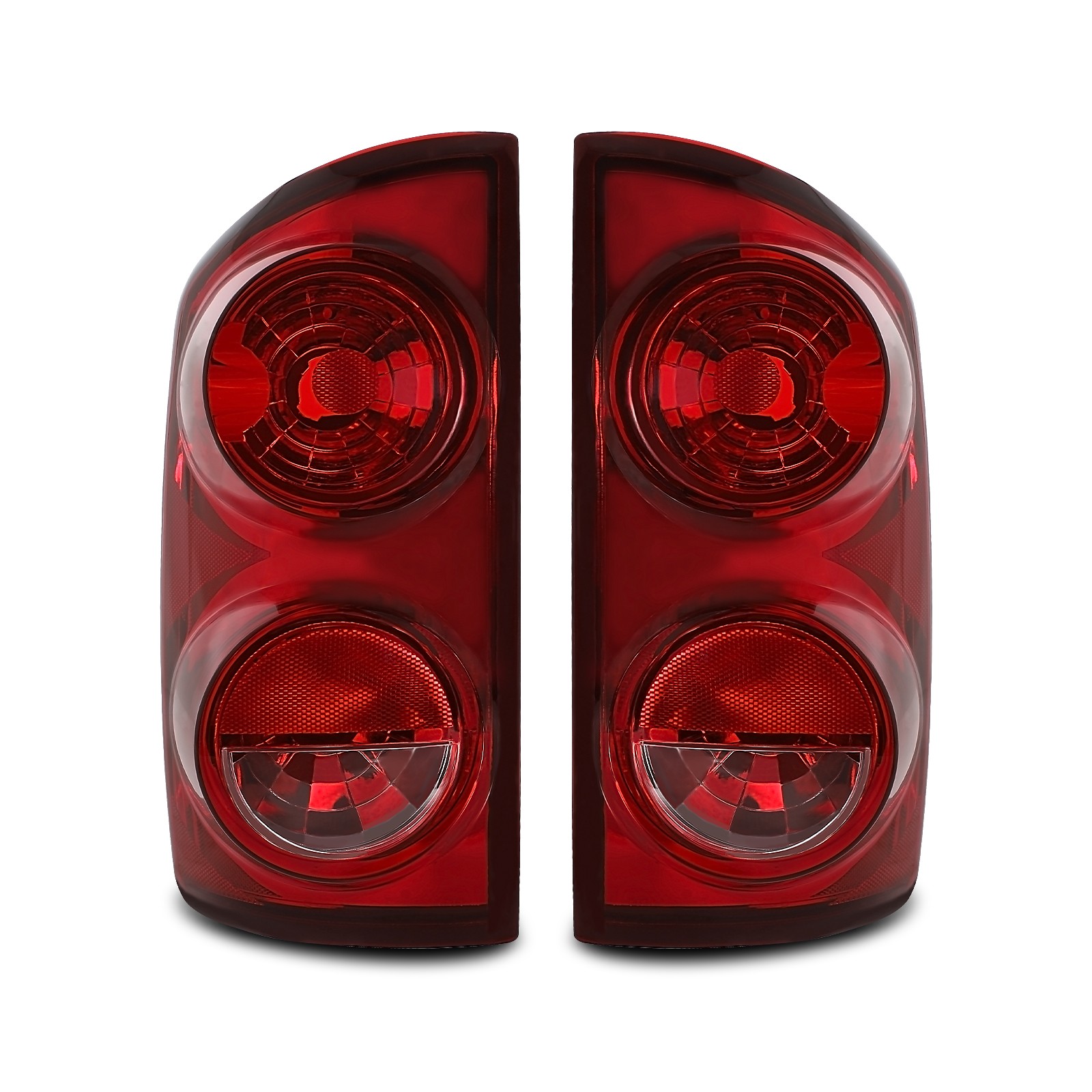 For 2007-2008 Dodge Ram 1500 Ram 2500 Ram 3500 Tail Light Set Pair