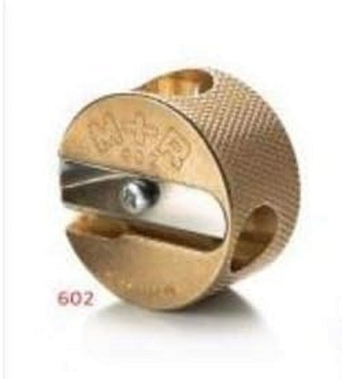Mobius + Ruppert (M+R) Brass Artists Pencil Sharpener - Choose from 4 Shapes! Ma