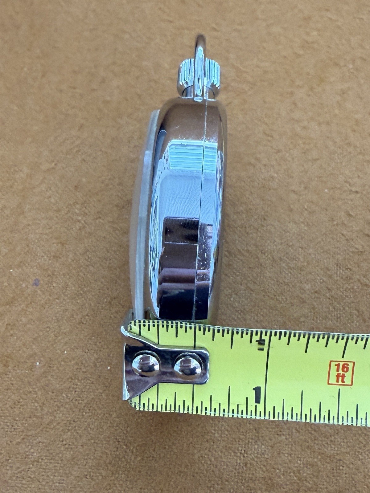 Swiss Made Precise Synchrotimer Mechanical Wind Up Vintage Stop Watch Untested