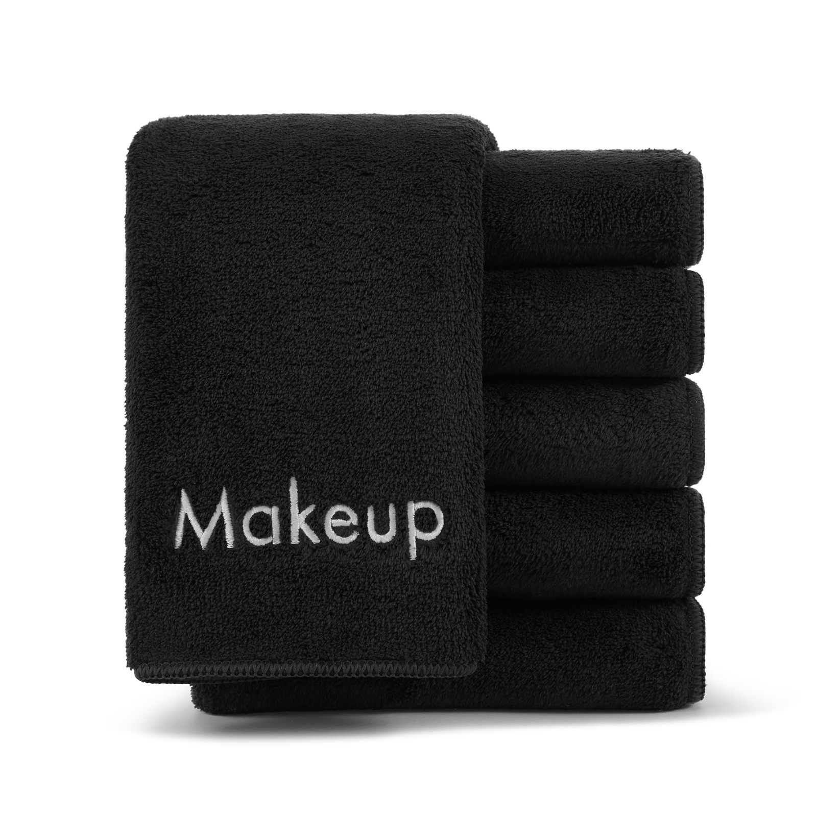 Arkwright Makeup Towels Pack Of 6 Ultra Soft & Gentle Microfiber Coral Fleece Wa