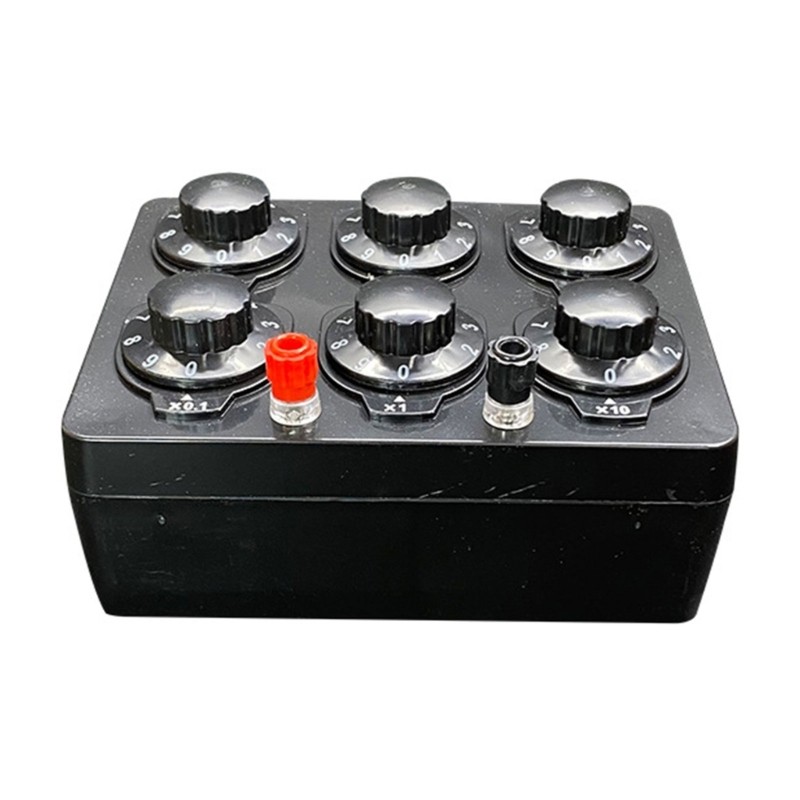 6 Gear Adjustable Variable Resistor Box Physics Teaching Aid For Science Lab