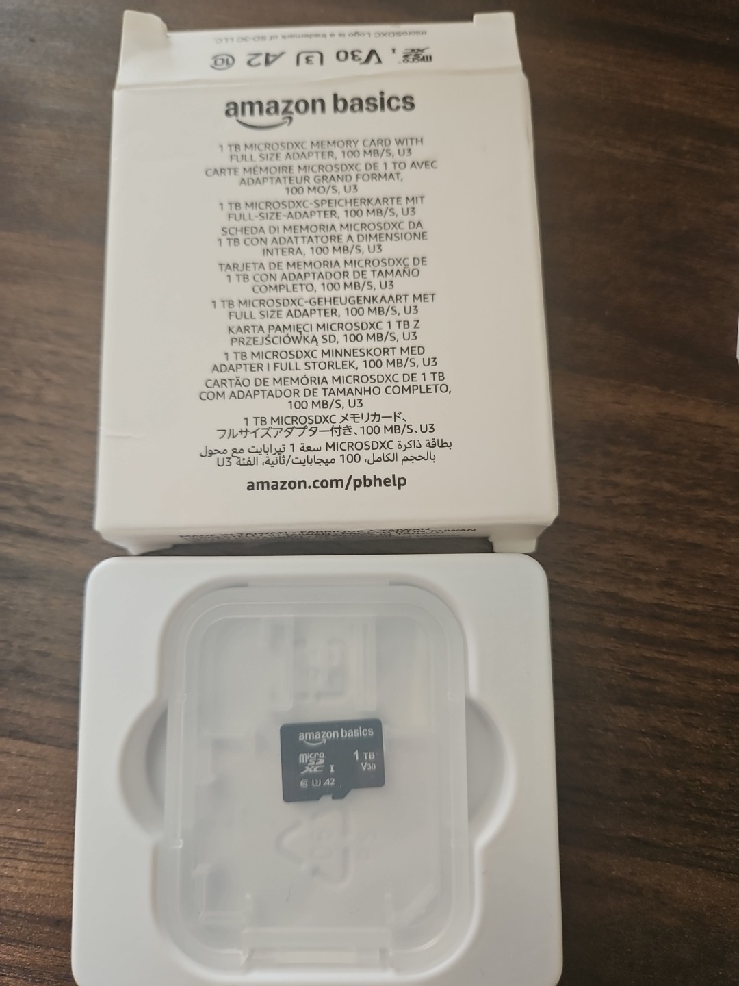 Amazon Basics 1TB MicroSDXC Memory Card