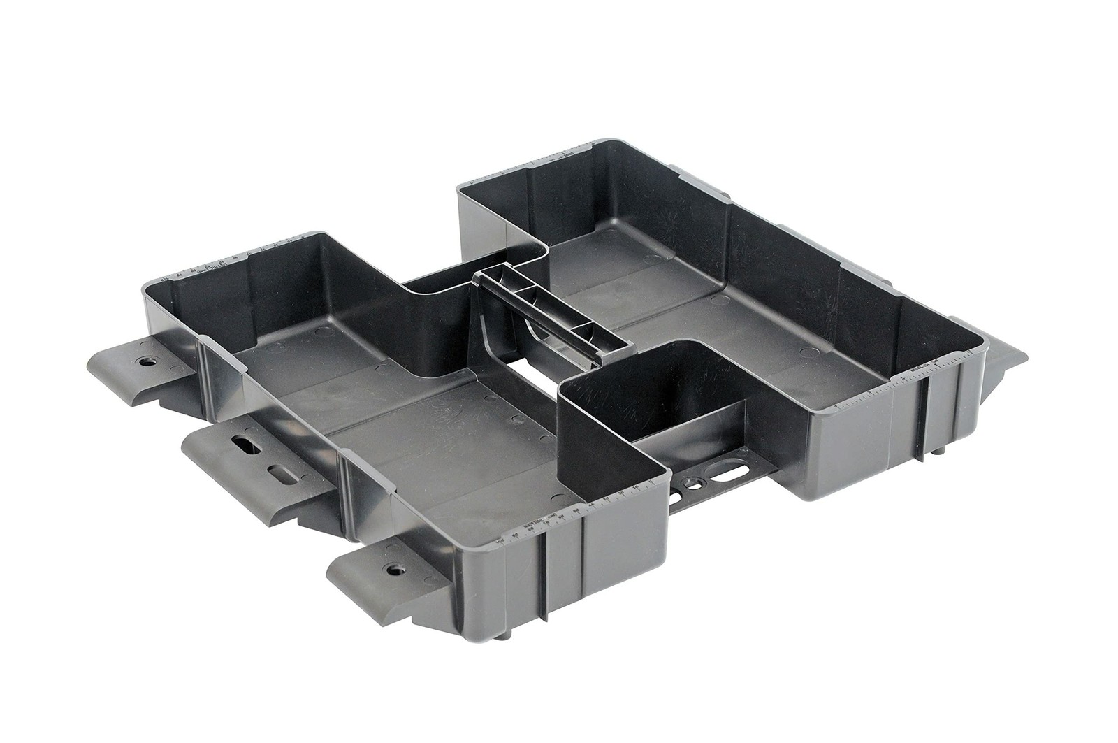 Dee Zee DZTBTRAY1 Plastic Water-Resistant Tool Box Tray with 2 Compartments