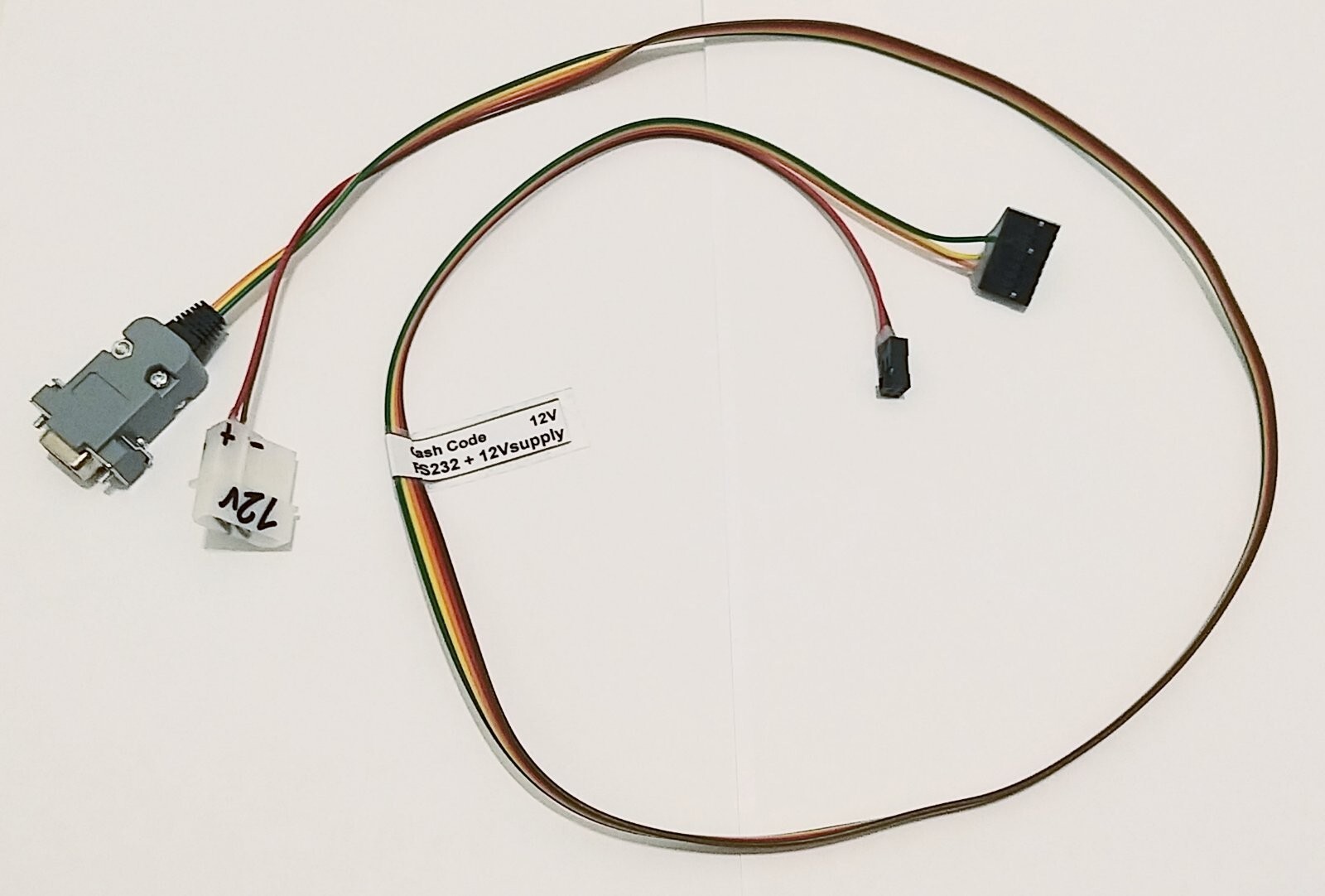 Cash Code cpi MVU VU MSM SM Bill Acceptor Note Validator RS232 Cable Harness